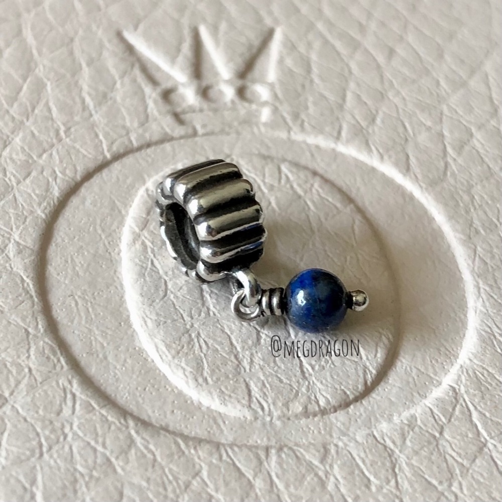 RETIRED Pandora Lapis Lazuli Birthstone - December